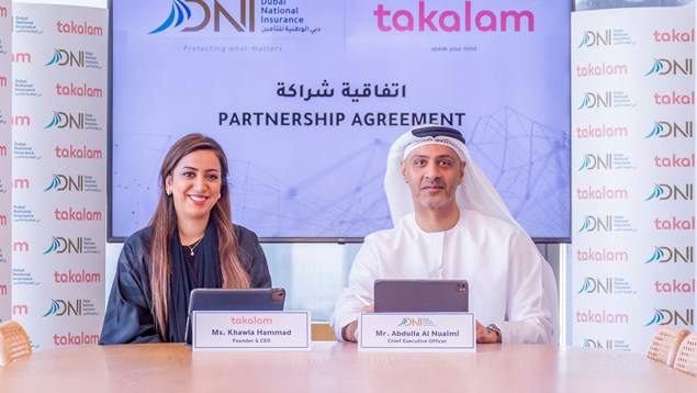 Dubai National Insurance launches new partnership with Takalam